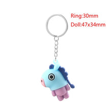 Load image into Gallery viewer, Kpop Bts-Bangtan Boys Keychain Band Member Personalized Cute Cartoon Keychains For Women Men Jewelry Key Chain Bag Car Pendant