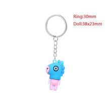Load image into Gallery viewer, Kpop Bts-Bangtan Boys Keychain Band Member Personalized Cute Cartoon Keychains For Women Men Jewelry Key Chain Bag Car Pendant
