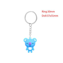Load image into Gallery viewer, Kpop Bts-Bangtan Boys Keychain Band Member Personalized Cute Cartoon Keychains For Women Men Jewelry Key Chain Bag Car Pendant